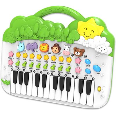 Amo Toys Happy Baby - Djurklaviatur - Musikleksak Amo Toys Happy Baby - Djurklaviatur - Musikleksak