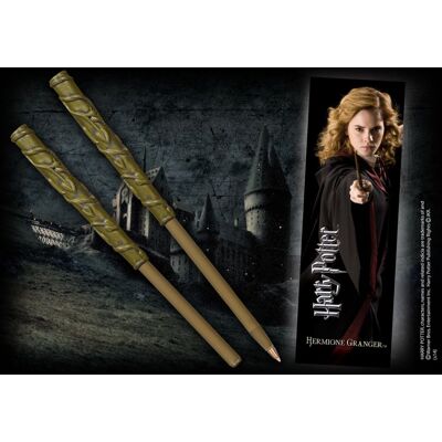 Harry Potter: Hermione Wand Pen and Bookmark Harry Potter: Hermione Wand Pen and Bookmark