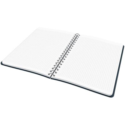 Leitz - Cosy Notebook Spiral Ridge Large Grey - Squared Leitz - Cosy Notebook Spiral Ridge Large Grey - Squared