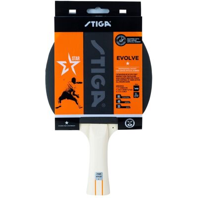 STIGA Table Tennis Bat Evolve 1-Star STIGA Table Tennis Bat Evolve 1-Star