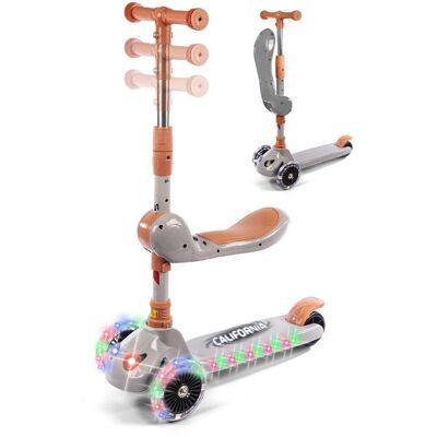 California - Scooter with Seat & Light-Up Wheels California - Scooter with Seat & Light-Up Wheels