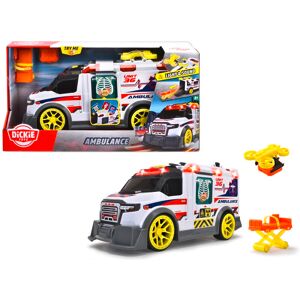 Dickie Toys Ambulance - Leksak med Ljus & Ljud Dickie Toys Ambulance - Leksak med Ljus & Ljud