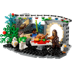 LEGO Star Wars Millennium Falcon Jul Diorama - Sats LEGO Star Wars Millennium Falcon Jul Diorama - Sats