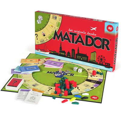 Alga Matador Brädspel - Klassiskt Familjespel Alga Matador Brädspel - Klassiskt Familjespel