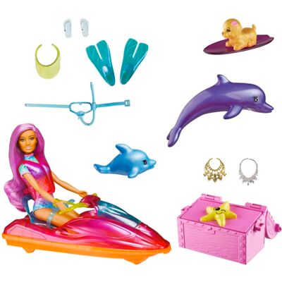 Barbie - Dreamtopia Doll, Vehicle and Accessories Barbie - Dreamtopia Doll, Vehicle and Accessories