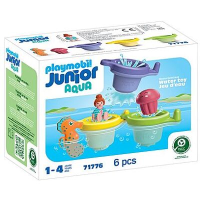 PLAYMOBIL - Junior Aqua: Floating Cups with Water Fun PLAYMOBIL - Junior Aqua: Floating Cups with Water Fun
