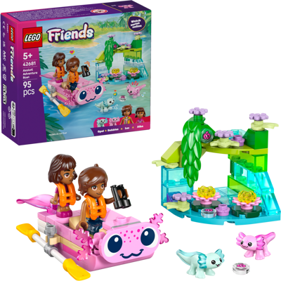 LEGO - Friends - Axolotl Adventure Boat LEGO - Friends - Axolotl Adventure Boat