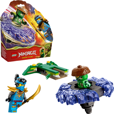LEGO - Ninjago - Nya vs. Mutation Monster Spinner LEGO - Ninjago - Nya vs. Mutation Monster Spinner