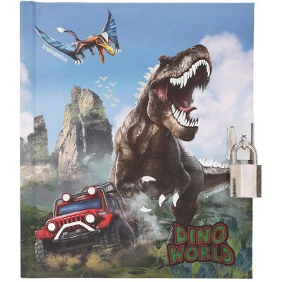 Dino World - Diary With Padlock Dino World - Diary With Padlock