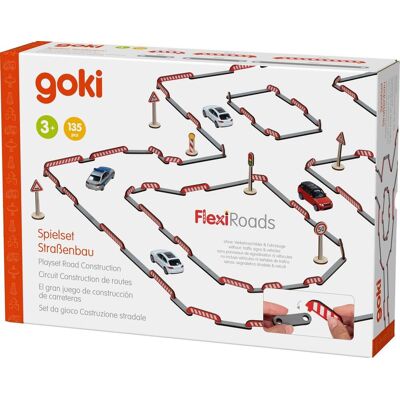 Goki - Playset Road Construction FlexiRoads Goki - Playset Road Construction FlexiRoads