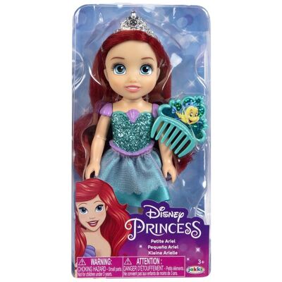 Disney Princess Ariel Docka - 15cm - Med Kam & Rörliga Kroppar Disney Princess Ariel Docka - 15cm - Med Kam & Rörliga Kroppar