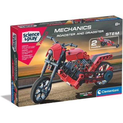 CLEMENTONI Science and Play Mechanics Roadster/Dragster CLEMENTONI Science and Play Mechanics Roadster/Dragster