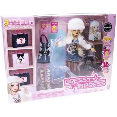 ROBLOX DRESS TO IMPRESS DELUXE PLAYSET 3 in 1 FASHION DOLL SET ROBLOX DRESS TO IMPRESS DELUXE PLAYSET 3 in 1 FASHION DOLL SET