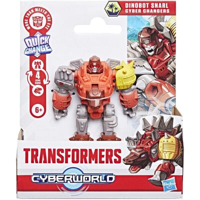 Transformers TRA Cyberworld 4in Figure Cyber Changer Dinobot Snarl Transformers TRA Cyberworld 4in Figure Cyber Changer Dinobot Snarl
