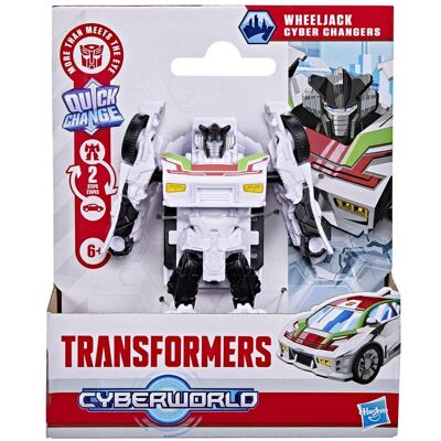 Transformers TRA Cyberworld 4in Figure Cyber Changer Wheeljack Transformers TRA Cyberworld 4in Figure Cyber Changer Wheeljack