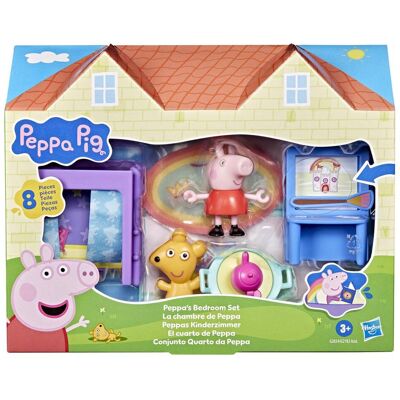 PEPPA PIG 3in Playset Peppas Bedroom PEPPA PIG 3in Playset Peppas Bedroom