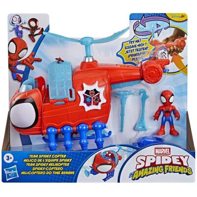 MARVEL SM and AF 3in Team Spidey Copter MARVEL SM and AF 3in Team Spidey Copter