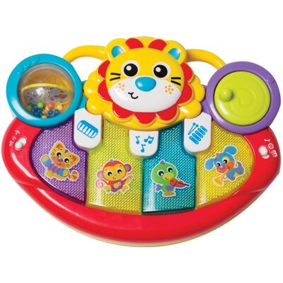Playgro - Jerry's Class - Lion Activity Kick Toy Piano Playgro - Jerry's Class - Lion Activity Kick Toy Piano