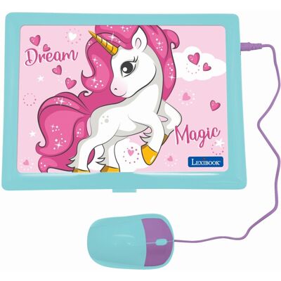 Lexibook - Unicorn Bilingual Educational Laptop with 164 activities (EN/FR) Lexibook - Unicorn Bilingual Educational Laptop with 164 activities (EN/FR)