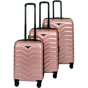 Cavalet: Resväskor 3-Pack Smygehuk Rosa Cavalet: Resväskor 3-Pack Smygehuk Rosa