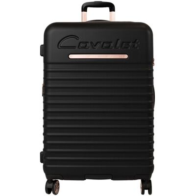 Cavalet: Resväska Pasadena Large Svart/Roséguld Cavalet: Resväska Pasadena Large Svart/Roséguld