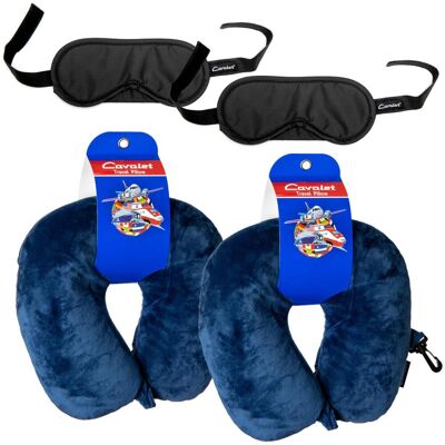 Cavalet: Resekit 2 (2st Sovmasker, 2st Nackkuddar) Cavalet: Resekit 2 (2st Sovmasker, 2st Nackkuddar)