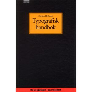 Typografisk Handbok 3u Typografisk Handbok 3u