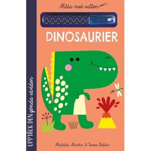 Måla Med Vatten. Dinosaurier Måla Med Vatten. Dinosaurier