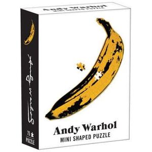 Galison Andy Warhol Mini Shaped Puzzle Banana Galison Andy Warhol Mini Shaped Puzzle Banana