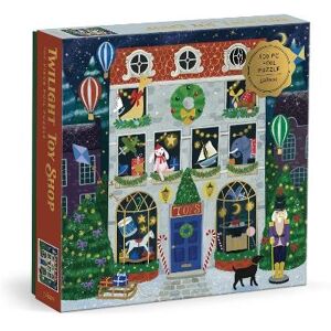 Galison Twilight Toy Shop 500 Piece Foil Puzzle Galison Twilight Toy Shop 500 Piece Foil Puzzle