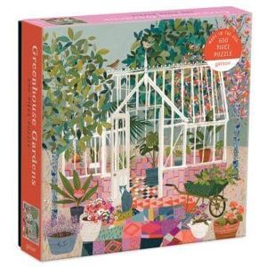 Galison Greenhouse Gardens 500 Piece Puzzle Galison Greenhouse Gardens 500 Piece Puzzle