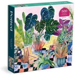Galison Potted 500 Piece Puzzle Galison Potted 500 Piece Puzzle
