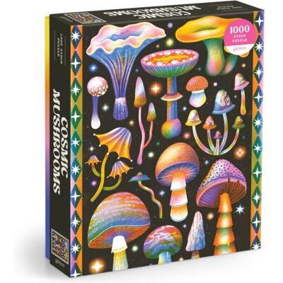 Galison Cosmic Mushrooms 1000 Piece Puzzle Galison Cosmic Mushrooms 1000 Piece Puzzle
