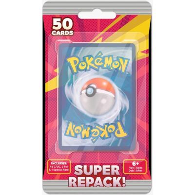 Pokémon Pokemon TCG: Super Repack (50 Cards) Pokémon Pokemon TCG: Super Repack (50 Cards)