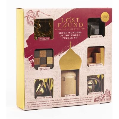 Professor Puzzle Seven Wonders Of The World Puzzles Set Professor Puzzle Seven Wonders Of The World Puzzles Set