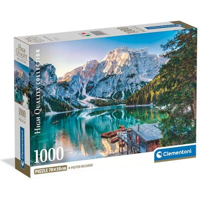 Clementoni 1000 delar CB HQC Emerald Lake Braies Clementoni 1000 delar CB HQC Emerald Lake Braies