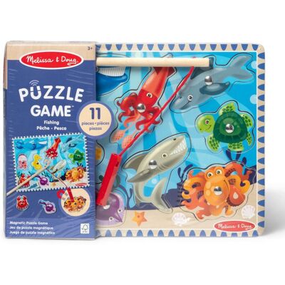 Melissa & Doug MND Wooden Magnetic Puzzle Game Fishing Melissa & Doug MND Wooden Magnetic Puzzle Game Fishing