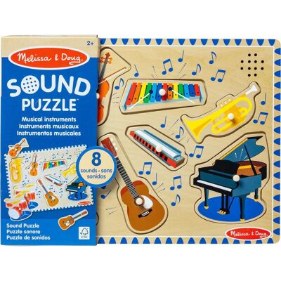 Melissa & Doug MND Sound Puzzle Musical Instruments Melissa & Doug MND Sound Puzzle Musical Instruments