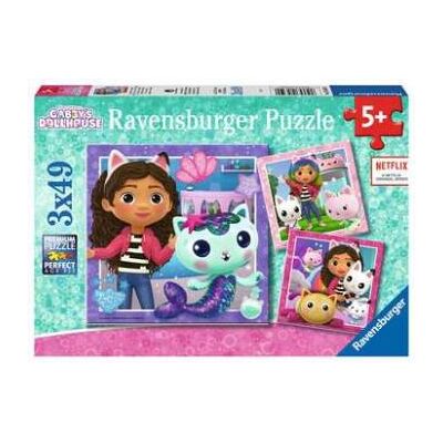 Ravensburger - 3x49p - Gabby's Dollhouse Ravensburger - 3x49p - Gabby's Dollhouse