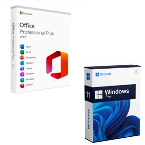 Office 2021 Professional Plus + Windows 11 PRO Retail