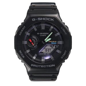 Creation Watches Casio G-Shock Analog Digital Mobile Link Black Resin Strap Tough Solar Power GA-B2100-1A 200M Men's Watch