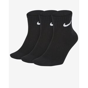 Nike Everyday Lightweight (3 pairs) M / Black / Cotton