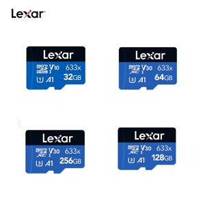 Lexar Hög prestanda 100M / S 32 / 64 / 128GB 633x Micro SD-minneskort SDXC TF-kort microsd