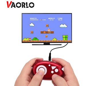 VAORLO Retro mini-videospelskonsol 8-bitars spelspelare Inbyggd 89 klassiska spel Family TV-videokonsoler