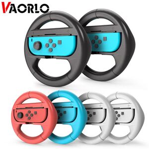 VAORLO Joycon Game Steering Racing Handtag Steer Wheel Holder Mount för Nintendo Switch Oled /NS Joy-Con Controller Hand Grip Support