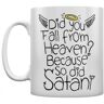 Grindstore föll du från himlen därför att så gjorde Satan Mug