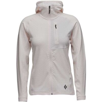 Black Diamond Coefficient Fleece Hoody fleecejacka (dam) - Dark Patina, XL Black Diamond Coefficient Fleece Hoody fleecejacka (dam) - Dark Patina, XL