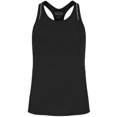 Röhnisch Logo Racerback träningstopp (dam) - Black, XS Röhnisch Logo Racerback träningstopp (dam) - Black, XS