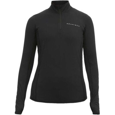 Röhnisch Light Thermo Half Zip långärmad termotröja (dam) - Black, L Röhnisch Light Thermo Half Zip långärmad termotröja (dam) - Black, L