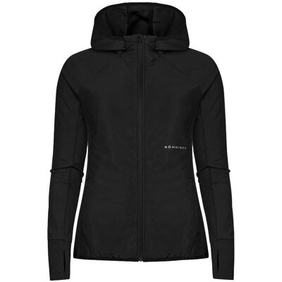 Röhnisch Free Motion Padded Jacket löparjacka (dam) - Black, L Röhnisch Free Motion Padded Jacket löparjacka (dam) - Black, L